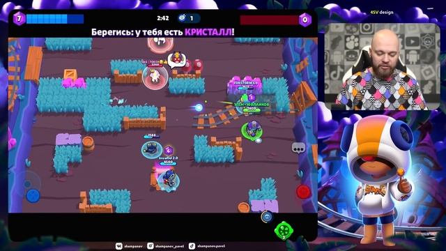 ИГРАЮ С ПОДПИСЧИКОМ ВСЮ НЕДЕЛЮ В БРАВЛ СТАРС! смотреть онлайн