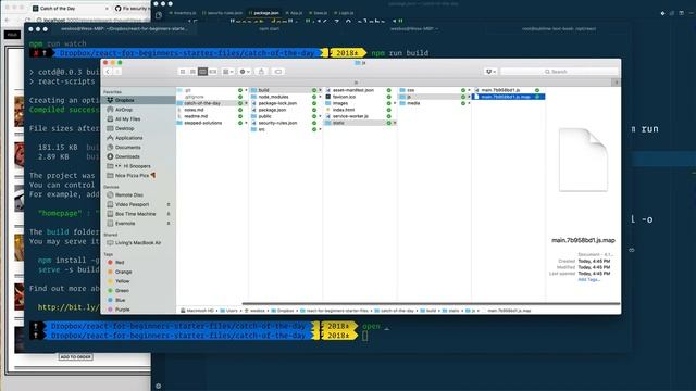 25 Building React for Production смотреть онлайн