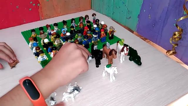 Мои Lego человечки и животные. #8 смотреть онлайн
