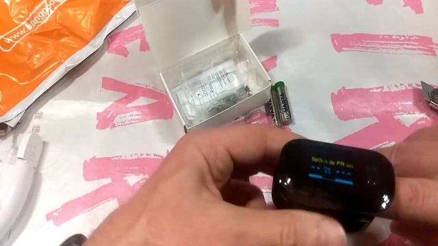 Пульсоксиметр BOXYM OFit-2 Finger-Clamp Pulse Oximeter Finger Blood Oxygen