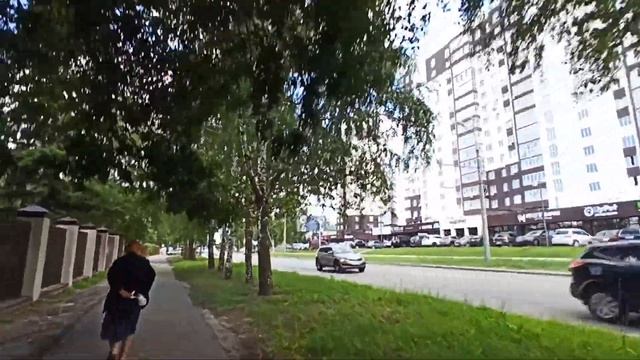 . Пенза. Спуск с горы от Олимпа до Суры на велосипеде_20210703_125148 смотреть онлайн