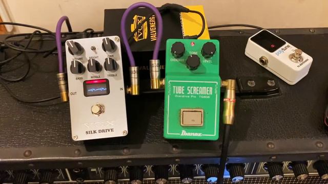 VOX VALVENERGY SILK DRIVE + Ibanez TS808 +Roland JC-120 [ジャズコでタメシビキ] смотреть онлайн