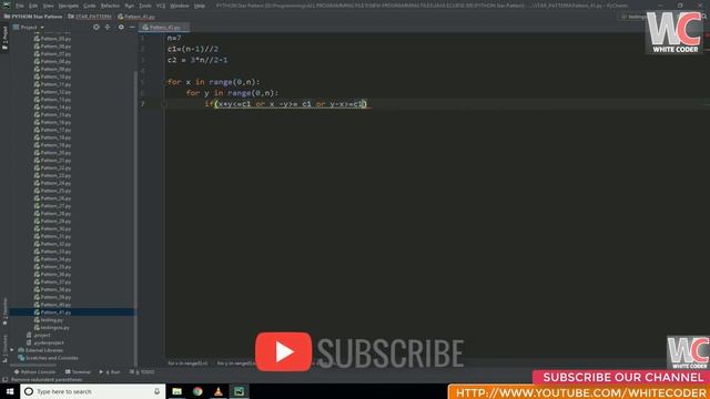 #41 || "*" STAR PATTERN|| in | PYTHON | Programming Language смотреть онлайн