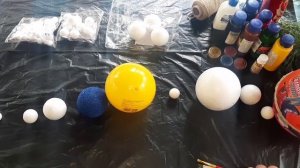 Планеты Солнечной Системы/Поделка в школу/Вариант 1