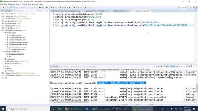 WebFlux OAuth2.0 Login Using Facebook смотреть онлайн