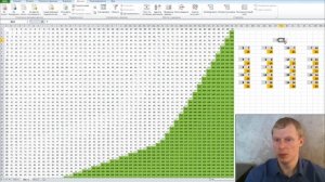 Теория игр две кучи. Легкое решение. ЕГЭ 2022 по информатике задание 19-21 MS Excel