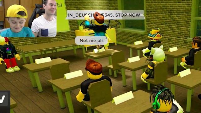 УЧИТЕЛЬ УНИЧТОЖЕН! САМЫЙ УГАРНЫЙ УРОК В ROBLOX! СОРВАЛИ УРОК В СМЕШНОЙ ШКОЛЕ смотреть онлайн