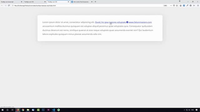 Como agregar Tooltips a tu Sitio Web solo con CSS смотреть онлайн