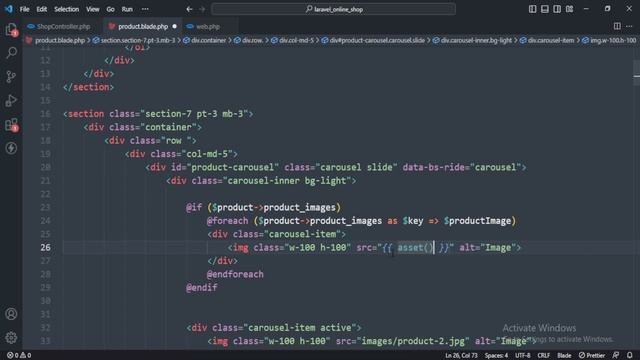 Laravel 10 Ecommerce Project | #22 Product Page | Frontend | PHP Tech Life Hindi смотреть онлайн