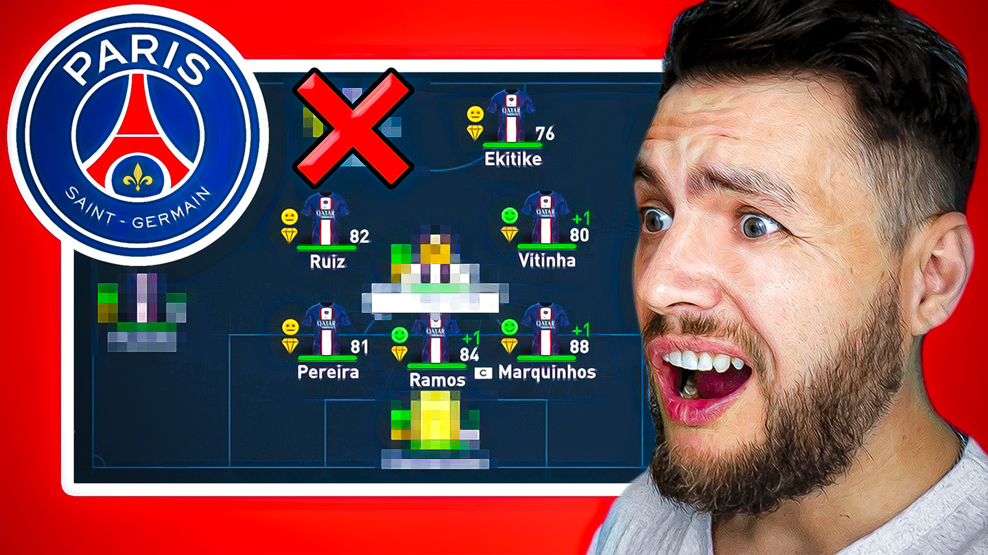 ПЕРЕСТРОЙКА за ПСЖ в ФИФА 23 пока не выиграю КВАДРУПЛ | фифа эксперименты #fifa23 смотреть онлайн