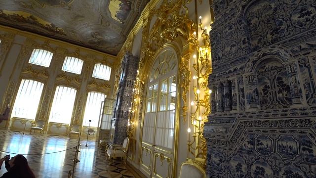 ПИТЕР, ЦАРСКОЕ СЕЛО -ЕКАТЕРИНИНСКИЙ ДВОРЕЦ 1 Часть. смотреть онлайн