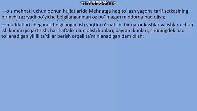 DAVLAT HUQUQ ASOSLARI | 3-MAKTAB | UYDA QOLING! смотреть онлайн