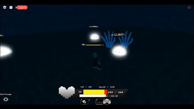 Playing Undertale Fighting For Love.. (GOLD FARM + GAMEPLAY WITH GASTER) смотреть онлайн