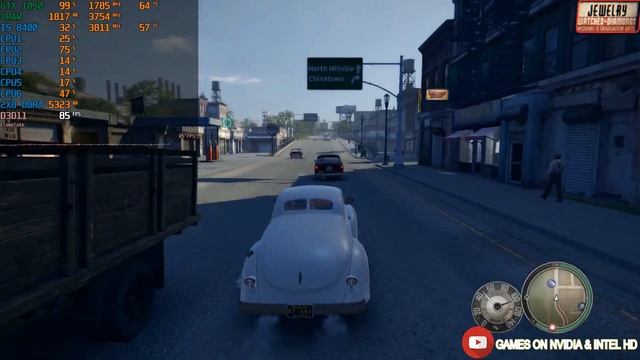 Mafia 2 Definitive Edition on GTX 1050 смотреть онлайн