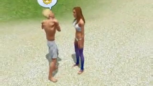 Симс 3 Райские Остава) мы встретили русалку) смотреть онлайн