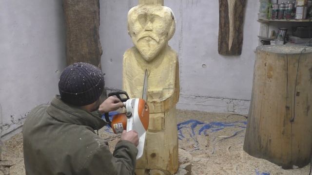 Айболит, Своими руками Из дерева,Тополь, Человек из дерева, Врач, Фигура человека из дерева смотреть онлайн