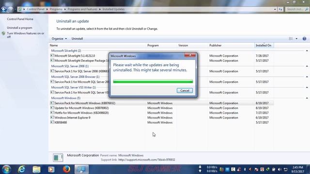 How to Uninstall Windows 7 Service Pack 1 (Quick Method) смотреть онлайн