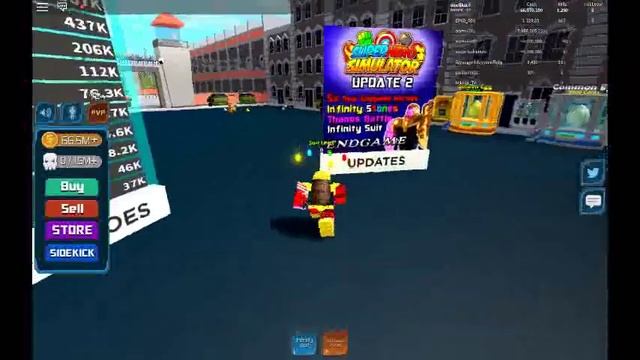 ИГРАЮ В Super Hero Simulator! смотреть онлайн