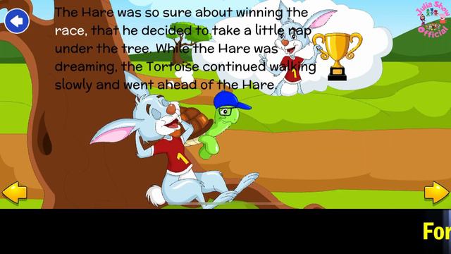 The Hare And The Tortoise | Story In English | Stories For Teenagers