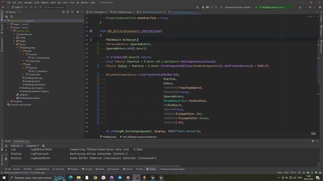 Unreal Engine С++. Игровая механика строительства блоков. Урок 8. Корректный трейс. смотреть онлайн