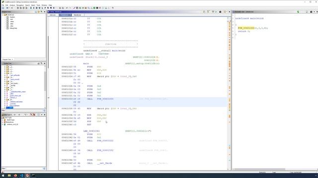 Understanding Calling Conventions - Ghidra Reversing Tutorials смотреть онлайн