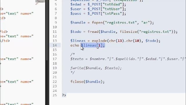 PHP y manejo de Archivos TXT смотреть онлайн