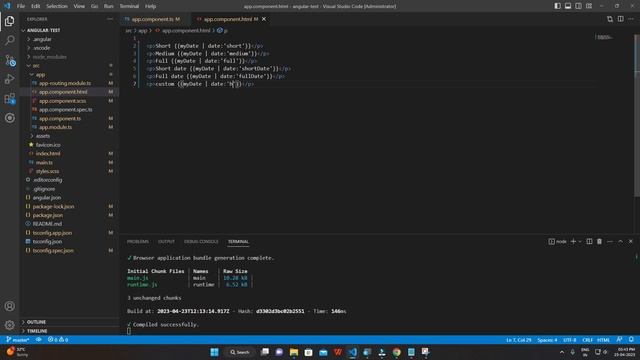 Angular #42 - Pipes in Angular | Date Pipe | Upper Case Pipe | Lower Case Pipe | Title Case Pipe смотреть онлайн