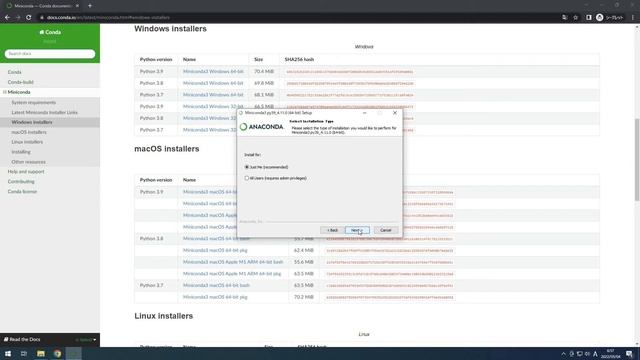 MinicondaによるPythonインストール смотреть онлайн