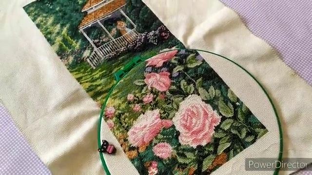 Вышивальная неделя 16-24 августа - Dimensions Paradise Found - готовая работа! смотреть онлайн