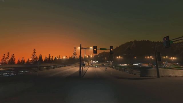 Cities: Skylines - First Person Drive - Down the Hills on the New Highway смотреть онлайн