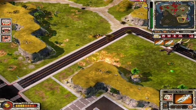 Red Alert 3 C&C(Epic War Mod 2.3) Japan vs 5 Brutal AI смотреть онлайн