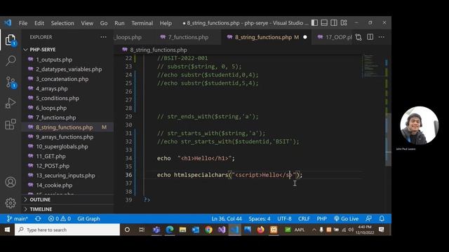 PHP Crash Course 2022 - PART 4 [Tagalog] смотреть онлайн