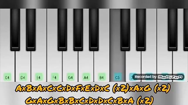Hare Hare Hare || piano cover with chords || song || tutorial смотреть онлайн