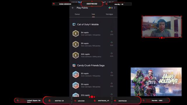 "COMO CONSEGUIR CP (COD POINTS) *GRATIS* CON CUPONES EN CALL OF DUTY MOBILE" смотреть онлайн