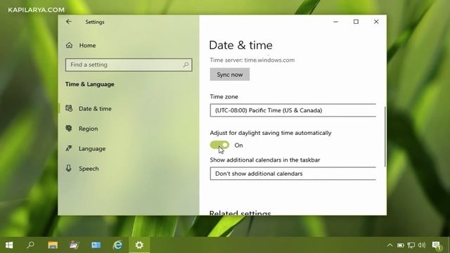 Adjust For Daylight Saving Time Automatically Greyed Out смотреть онлайн