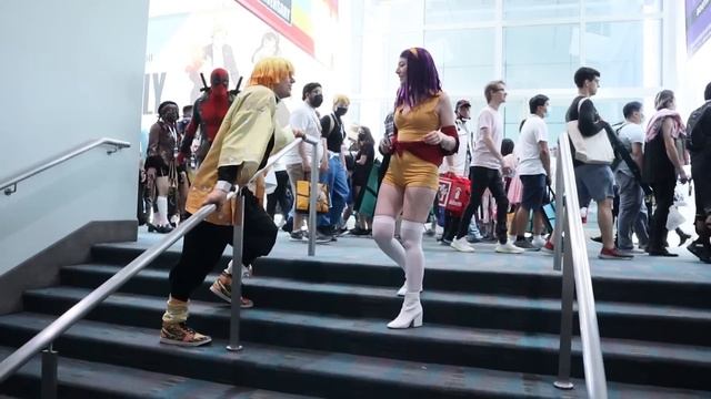 Cockblocking w/ Zenitsu and Deadpool || Anime Expo 2022 (ft. @DPiddy ) смотреть онлайн
