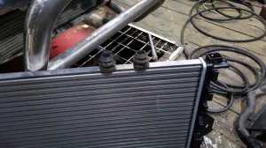 Ford Kuga, Форд Куга промывка системы охлаждения,замена радиатора охлаждения.