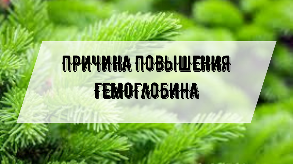 Причина повышения Гемоглобина смотреть онлайн