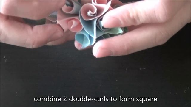 How to Fold Origami Ball Kusudama - 12 Curler Units Flower Cuboctahedron смотреть онлайн