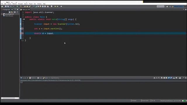 Java Tutorial 11 : User Input Using Scanner (Arabic) смотреть онлайн