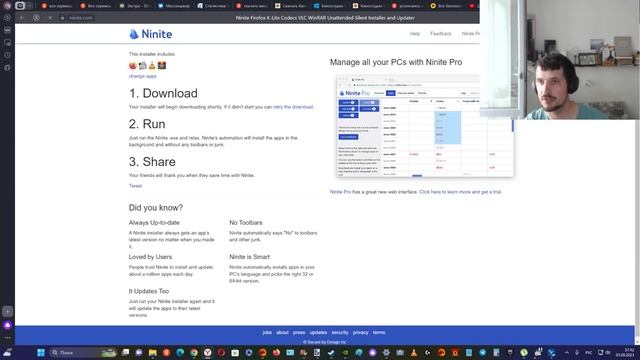 Как установить сразу все приложения одним файлом после переустановки Windows ? смотреть онлайн
