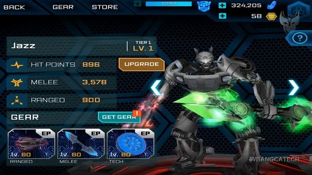 Transformers: Age Of Extinction - Unlocked JAZZ Autobot