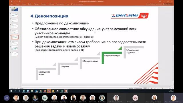 Клуб методологии работы продуктовых команд Тема: PBR (Product Backlog Refinement) смотреть онлайн