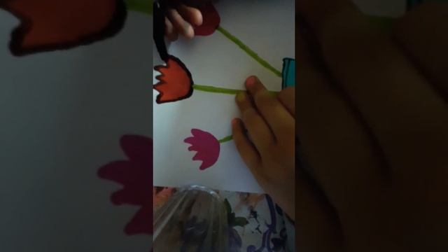 рисуем красивые тюльпаны смотреть онлайн