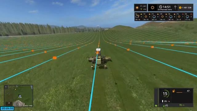 Farming Simulator 17 \ Золотой колос \ Season \ 70 \ ждем урожай смотреть онлайн