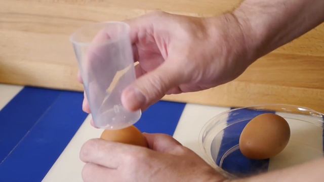 Как легко пробить скорлупу куриных яиц. смотреть онлайн