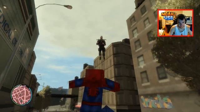 "SPIDERMAN MINECRAFT MOD" GTA PC Modding & Gameplay (GTA IV Modding) смотреть онлайн
