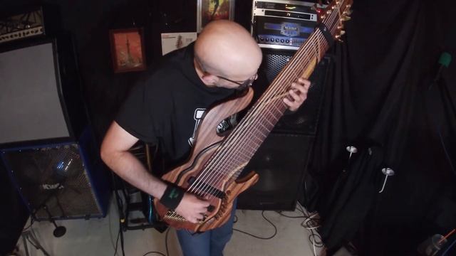 TRACE ELLIOT - TRANSIT B BASS Preamp with 11 String Conklin bass. Song play through of Sanctuary смотреть онлайн