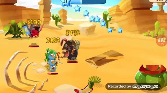 Победил босса 🌵кактуса🌵в игре Angry Birds Epic смотреть онлайн