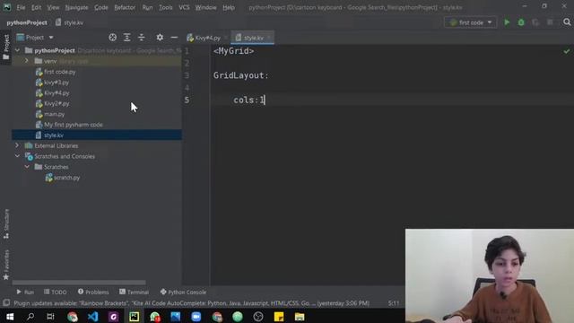 Kivy #4 | The kivy design language смотреть онлайн